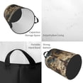 thumbnail image 2 of Balery Ancient Skull Cave Landscape Cesta de ropa redonda con asas, impermeable, independiente, para ropa, juguetes, dormitorio y familia-Small, 2 of 6