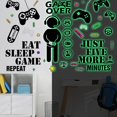 thumbnail image 3 of Gamer Room Decor Gaming Wall Calcomanías Pegatina Gamer Calcomanías Niños Habitación Calcomanías Videojuego Decoración Comer Dormir, 3 of 5