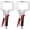 2pcs 11", variant on 11-inch Locking C Clamp Set, 2 Pack Heavy Duty Locking Pliers with Regular Tip for Welding and Woodworking