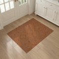 thumbnail image 3 of ODIKA 3'x5' Washable Accent Rug Pet Friendly, Non-Shedding Mat Orange Symmetrical Halloween Terracotta Motifs Repeating Bathroom for Bedside, Nursery Room, 3 of 7