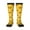 2 Black-1, variant on Burger 1 Print Thigh High Socks Extra Long Stretchy Sock Women Over Knee High Opaque Stocking Daily Wear