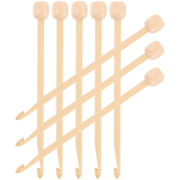8Pcs Yarn Crochet Hooks Sweater Knitting Tools Ergonomic Crochet Hooks Mini Needles Knitting Tools