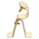 thumbnail image 1 of AURARMLET Soporte Para Barra De En Color Dorado Con Ajustable Y Fácil Instalación, 1 of 8