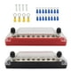 thumbnail image 4 of 2 bloques de distribución de energía, máx. 150 a , con barra colectora de cubierta, para barcos, vehículos, automóviles, vehículos recreativos 10 terminales Baoblaze Bloque de distribución de energía, 4 of 8