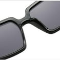thumbnail image 5 of Vintage Big Frame Sunglasses Woman Retro Black Mirror Oversized Gradient Sun Glasses For Female, 5 of 7