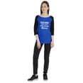 thumbnail image 5 of Inkmeso Raglan Tshirt Sarcasm Dear Karma I Have A List Of People You Have Missed. Graphic Top For Women, 5 of 9