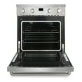 thumbnail image 5 of Cosmo 30 in. Haven Collection 4.8 cu. ft. Electric Range with 4 Burner Glass Cooktop and Convection Oven in Stainless Steel, 5 of 11