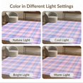 Checker Area Rug ODIKA 6'x9' Ultra-Soft Area Rug, Ombre Motifs Gradient Checkerboard ...