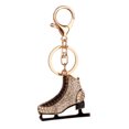 thumbnail image 2 of Visland Creative Ice Skating Shoes Keychain Women Backpack Rhinestone Ornament Key Ring, 2 of 4