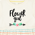 thumbnail image 4 of Inktastic Flower Girl with Arrow and Flowers Girls Baby Dress, 4 of 5