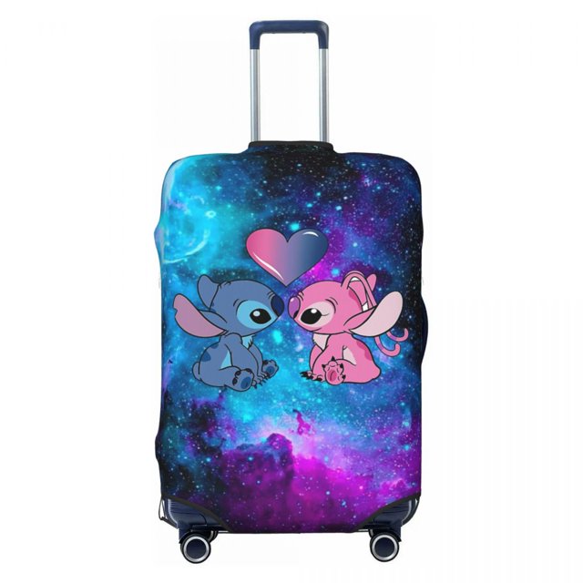 Housse de Valise Personnalisée Mignonne à Points, Protecteur Lavable pour Voyage, Housses de Valise