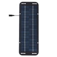 thumbnail image 2 of 6W 12V Outdoor Solar Panel Charger, for Charging 5V Devices, Mobile Phones, Tablets, Cameras, 12V Batteries, Cars, Boats, Polycrystalline, USB Output, DC5521 Female Interface, 2 of 7