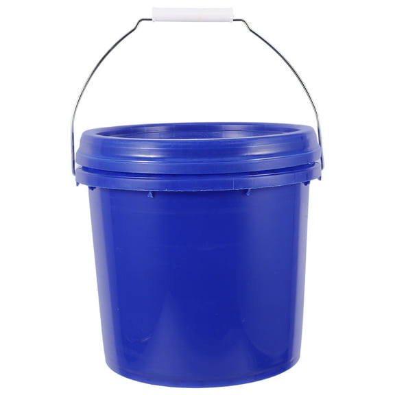 HONMEET Plastic Paint Storage Containers with Sealable Lids for Outdoor Activities, Buckets, 1 Set