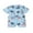 Blue, variant on Bslissey Toddler Baby Boys One Piece Rashguard Swimsuit Tree Fish Print Short Sleeve Jumpsuit Swimwear Infant Casual Zipper Bathing Suit Summer Beach Wear 0- 3 Years