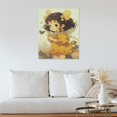 thumbnail image 4 of Cute Little Girl Poster Canvass,Suitable for Home Decoration,Birthday Gifts,Dining Room Decor, Bedroom Art, Wall Decor Living Room, Wall Art, Frameless 12x16inch, 4 of 7
