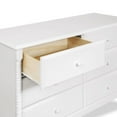 thumbnail image 3 of DaVinci Jenny Lind Spindle 6-Drawer Dresser in White, 3 of 3