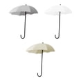 thumbnail image 7 of Yesbay 3 Pcs Wall Hooks Umbrella Shape Design Self Adhesive Hanger Hook Storage Organizer, 7 of 7