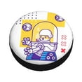 thumbnail image 2 of ZNDUO Cat Playing Ball Pattern Spare Tire Cover, Universal Spare Tire Wheel Covers 17 inch, 2 of 8