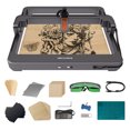 thumbnail image 2 of Riwcyla MR.CARVE Engraver Engraving Marker 10W Blue Power Support Offline Work APP Control Compatible with WindowsAndroidIOS/ for Paper Bamboo Glass Acrylic 400x400mm Working Area Easy Operate, 2 of 6