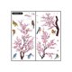 thumbnail image 1 of 2 pegatinas de pared con diseño de pájaros y flores rosas para ventana, impermeables, modernas y versátiles. Vertical, 1 of 7