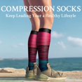 thumbnail image 5 of 4 Pairs Copper Compression Socks for Women & Men Circulation 15-20 mmhg - Better Blood Flow, Swelling, Best Support for Medical, Running, Nursing, 5 of 8