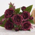 thumbnail image 2 of EIMELI Simulation Flower Wedding Decoration Maintenance Free Attractive Fake Silk Peony Artificial Flower, 2 of 5