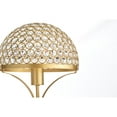thumbnail image 4 of Gizella 9.5 in. 1-Light Indoor Matte Gold Finish Table Lamp with Light Kit, 4 of 5