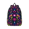 thumbnail image 2 of Sigee Colorful Mexican for Canvas Large Capacity Laptop Backpack for Men and Women, Travel Backpack, 2 of 8