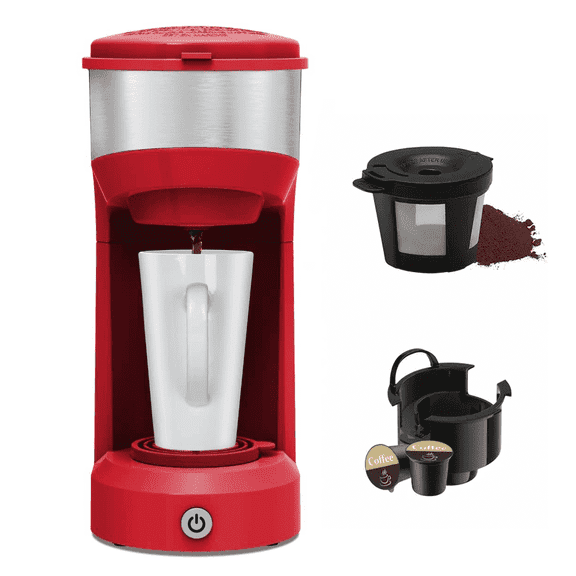 Compact Single Serve Coffee Brewer