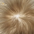 thumbnail image 6 of Lyricalhair Toupee for Men Full Lace Hairpieces Human Hair Replacement System 8"X10" Transparent Lace Mens Toupee Human Hair Units for Man Bleached Knots Male Hair Prosthesis, 6 of 7
