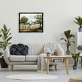 thumbnail image 3 of Stupell Industries Rural Cottage Painting Landscape Painting Black Floater Framed Canvas Art Print Wall Art, 31 x 25, 3 of 10