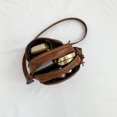 thumbnail image 2 of Bolso Damas Teléfono Celular PU Cuero Bolsos Moda Suave Efectivo Monedero Marrón, 2 of 8