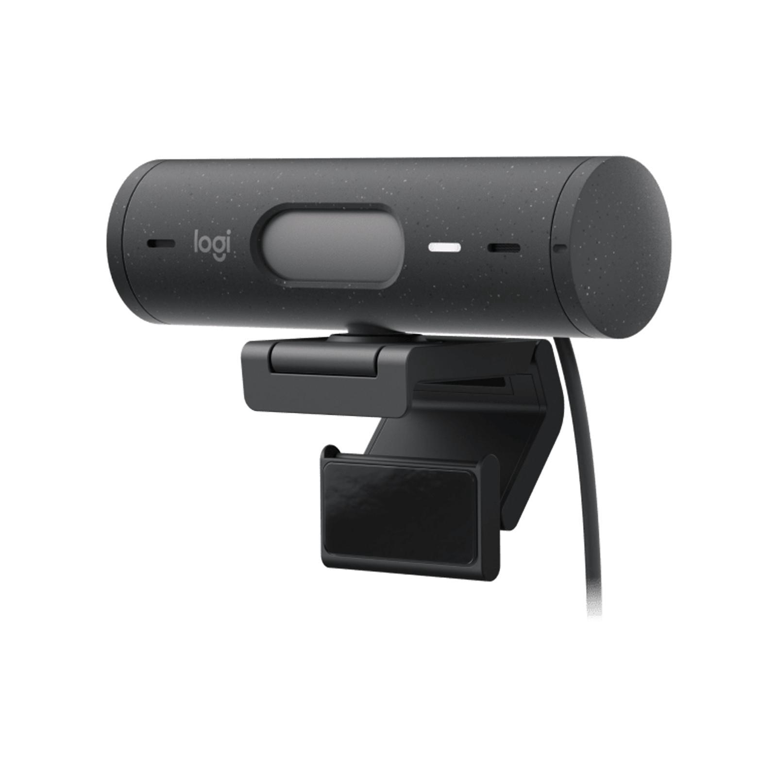 Logitech BRIO 500 Wired HD Webcam, 60 fps/1080p, Live Streaming, Auto Light Correction, Auto Framing and Show Mode Support, 4MP, USB-C, for laptops, LCDs or monitors, Windows/macOS/ChromeOS, pink