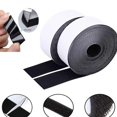 thumbnail image 1 of 10M Magic Sticker Tape Self Adhesive Extra Strong Double Sided Adhesive with Sticker Pad Fluffy Hook and Loop Fastener Black 5cm Black 50mm Wide 3 Meter, 1 of 6