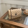 thumbnail image 2 of Bolso cuadrado pequeño y sencillo informal, novedad de verano 2025, bolso de hombro estilo rombo, bandolera estilo ins con personalidad a la moda, 2 of 5