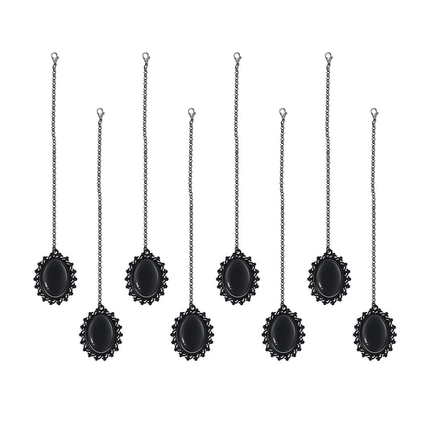 Cadena conmemorativa para fotos de birrete de graduación, accesorios, adornos para regalos de graduación negro