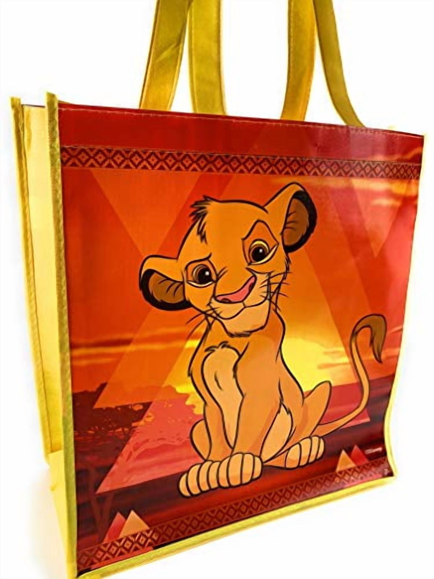 Disney Lion King Activity Set! Includes Tote Bag + Color Book + Crayons + Pencils + Pencil Pouch + Sticker Book Featuring Simba & Mufasa & Nala! 6 Piece Art Supply Kit!