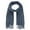 Dark Gray, variant on CTM  Pearl Embellished Solid Fringe Oblong Scarf (Women)