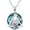 Wolf, variant on Therian Necklace Sterling Silver Wolf Head Therian Symbol Necklace Therian Jewelry for Women