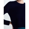 thumbnail image 6 of Free Assembly Women's and Women's Plus Cashmere Sweater with Long Sleeves, Sizes XS-4X, 6 of 7