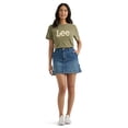 thumbnail image 4 of Lee® Women's Heritage High Rise Loose Fit Denim Skirt, 4 of 12