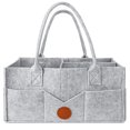 thumbnail image 5 of Bolsa de almacenamiento de pañales de fieltro, artículos diversos para bebés, pañales de juguete, bolsa de pañales de fieltro de gran capacidad, diseño versátil, 5 of 5