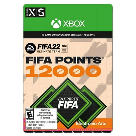 FIFA 22 FIFA Points 12000 - Xbox One, Xbox Series X|S [Digital]