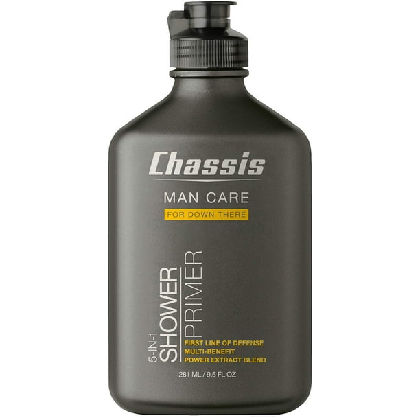 Gel de baño Shower Primer Chassis 5 en 1, gel antirozaduras, para hombre