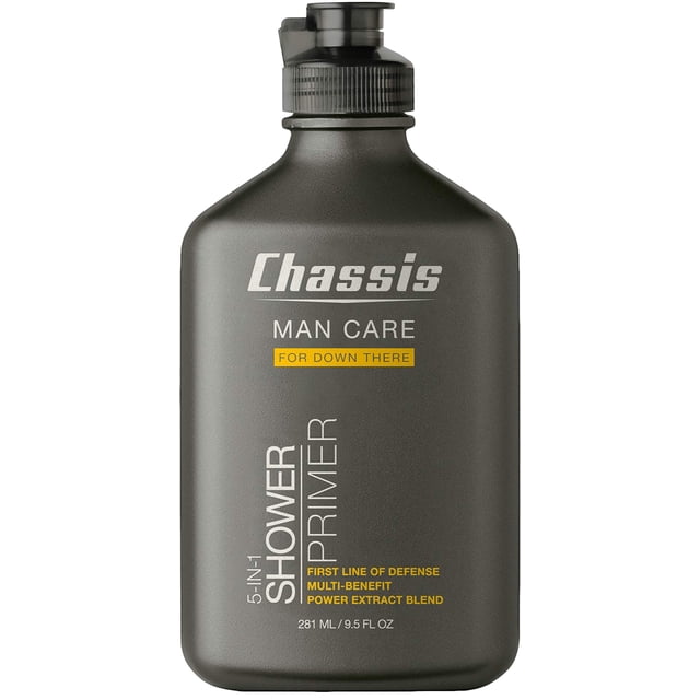Gel de baño Shower Primer Chassis 5 en 1, gel antirozaduras, para hombre