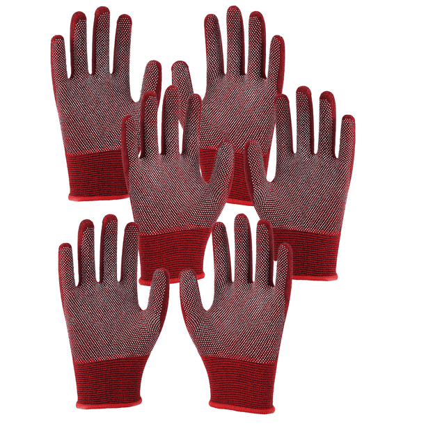 pares de guantes de trabajo multiusos con pequeños guantes de protección laboral con bloqueo de color para plantar jardines de palmeras Ormromra CPB-US-DYP745-1