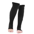 thumbnail image 4 of Compression Socks Sports Calf Knee Support Varicose Relief Socks Black S/M, 4 of 14