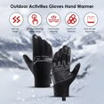 thumbnail image 2 of Guantes Calentador de manos Guantes Pantalla sensible al tacto / Impermeable / Cremallera trasera Di kyncilor Guantes, 2 of 7