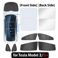 thumbnail image 2 of M3 Triangle 2pcs-For Tesla Model 3 Highland 2024 Glass Roof Sun Shade with Silver Layer Front Window Sunshade Cover Sunroof UV Protection Shading, 2 of 7