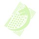 thumbnail image 4 of NUOLUX 1Jgo Sticker Luminiscente En PVC Verde Para Decorar Con Corazones Y, 4 of 6